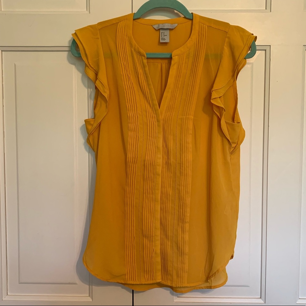 Gold blouse